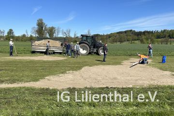 Füllen der Piste Füllen der Piste