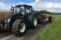 Arbeitstag im Oktober