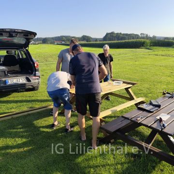 die Montage beginnt die Montage beginnt