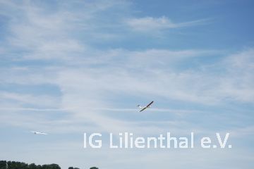 in die Thermik  in die Thermik